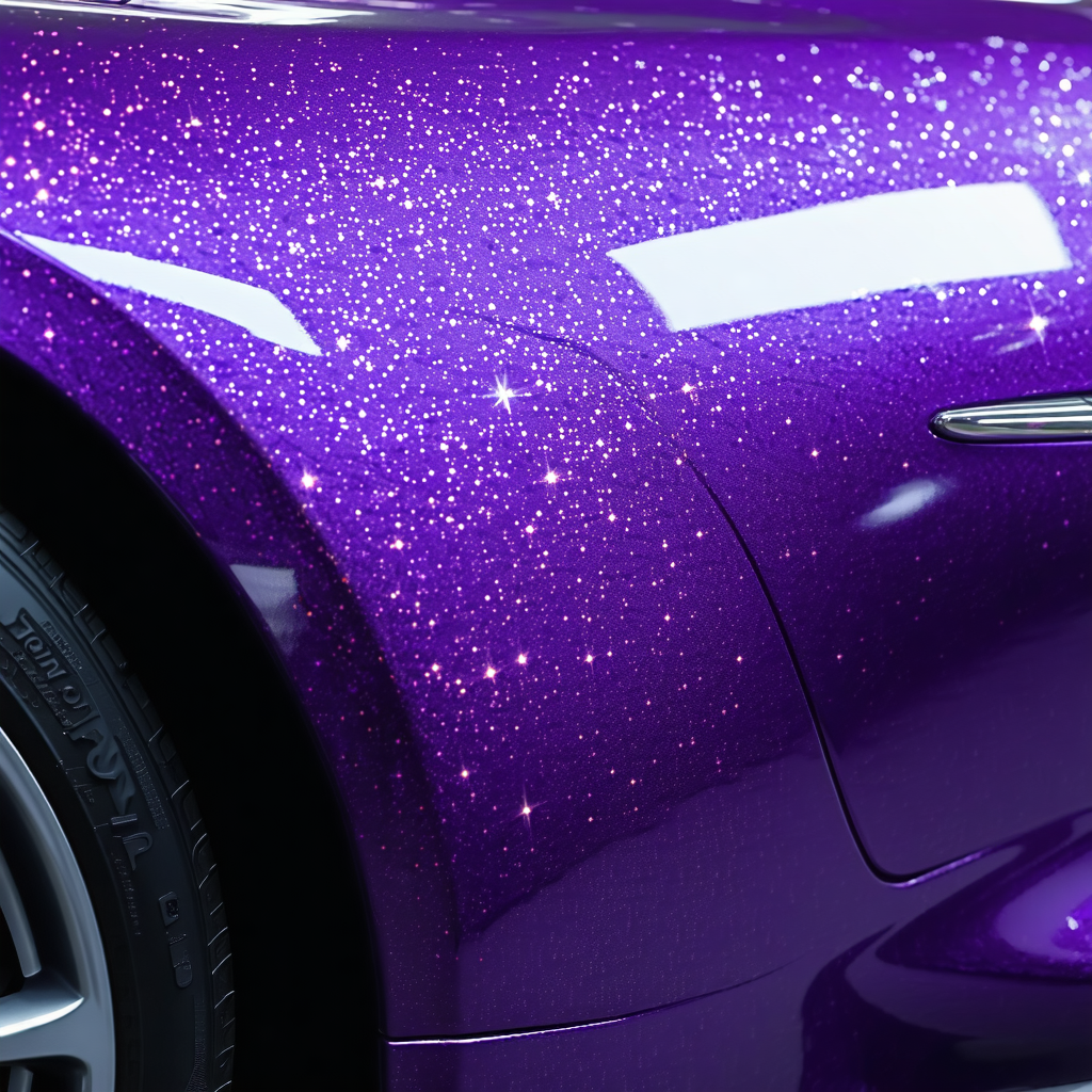 Stardust Purple PPF Swatch